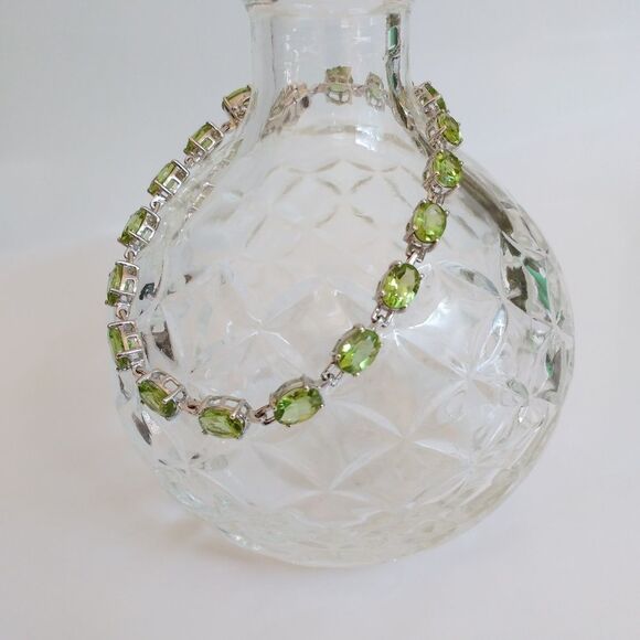 Jewelry - Hebei Peridot Tennis Bracelet
